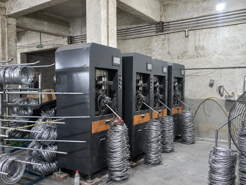 Hangzhou Racket Factory 03 - Production Workshop