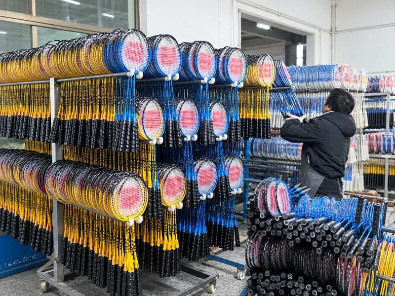 Hangzhou Racket Factory 08 - Sample Warehouse