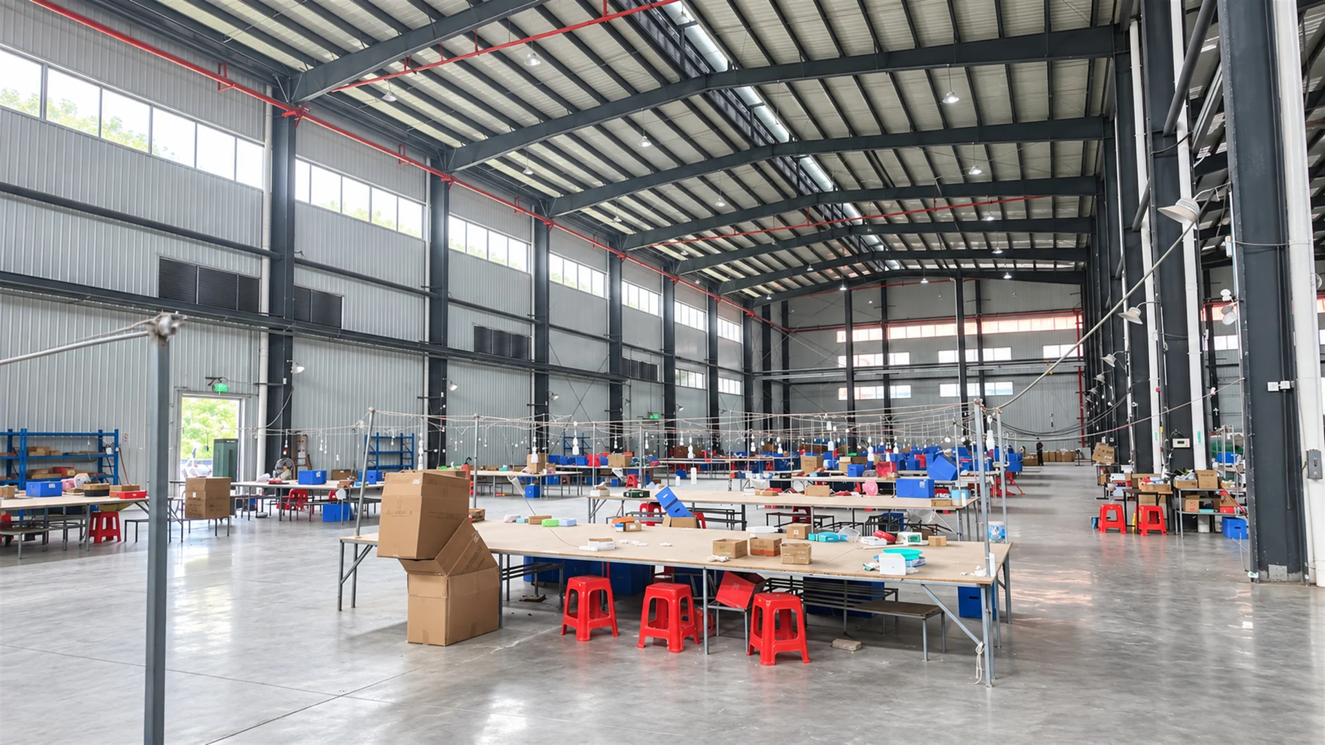 Guangxi Large-Scale Shuttlecock Manufacturing Facility Overview