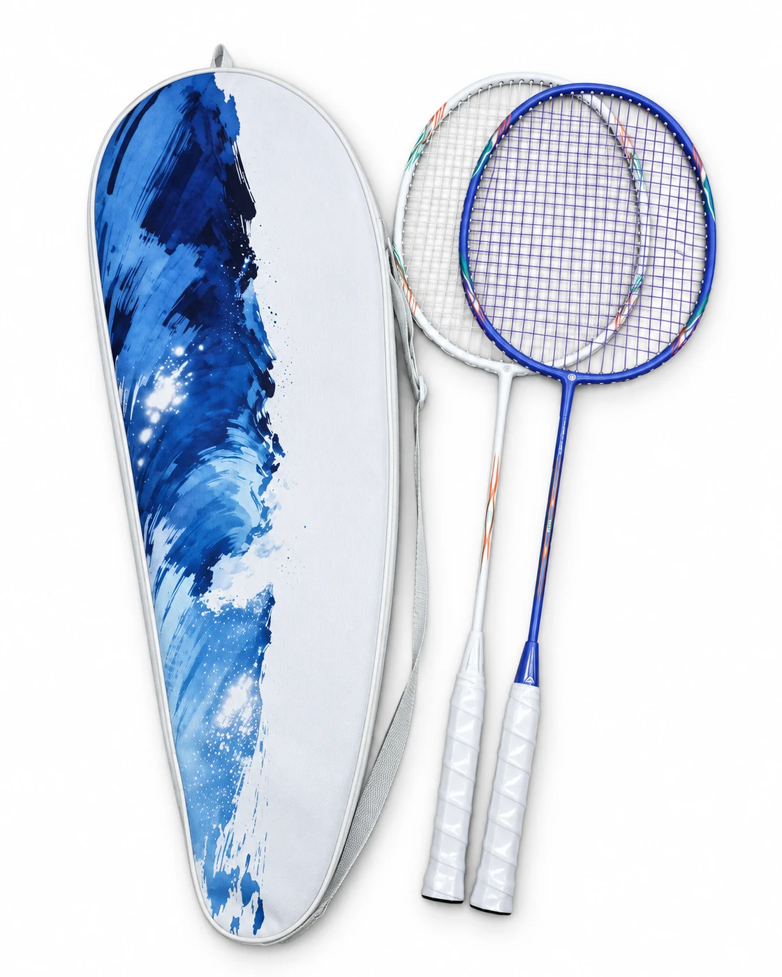 ST-19 Iron Alloy One-Piece Badminton Racket