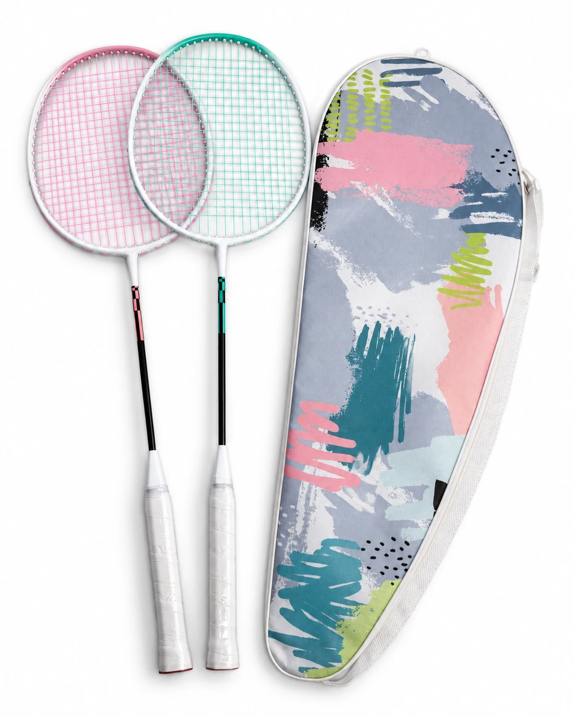 ST-18 Iron Alloy One-Piece Badminton Racket