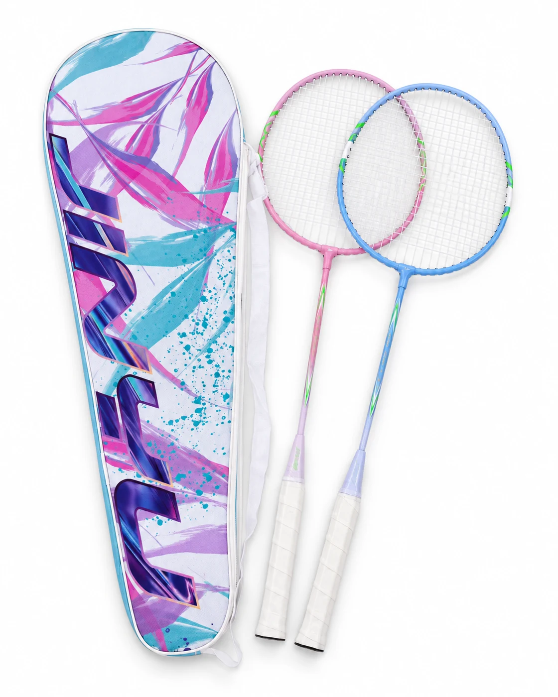 ST-04 Iron Alloy Two-Piece Badminton Racket