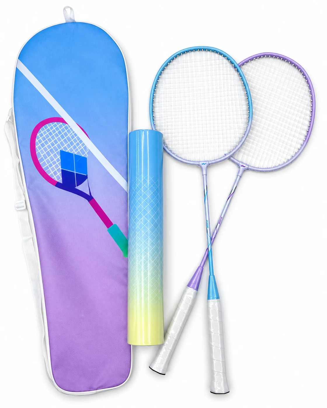 ST-05 Iron Alloy Two-Piece Badminton Racket