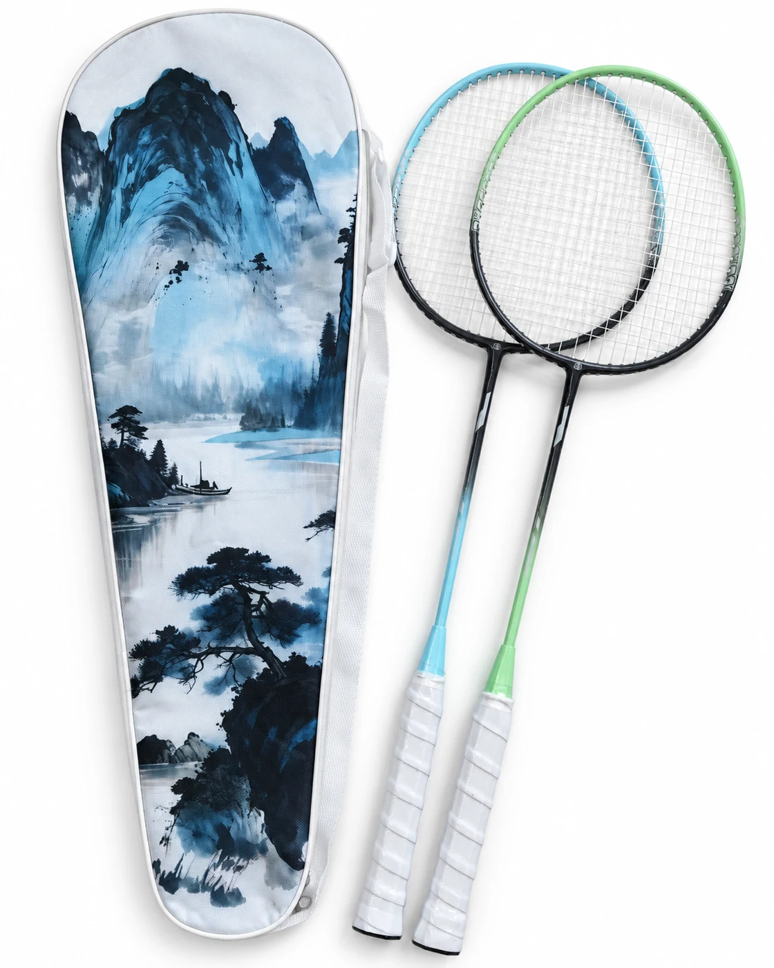 ST-16 Iron Alloy One-Piece Badminton Racket