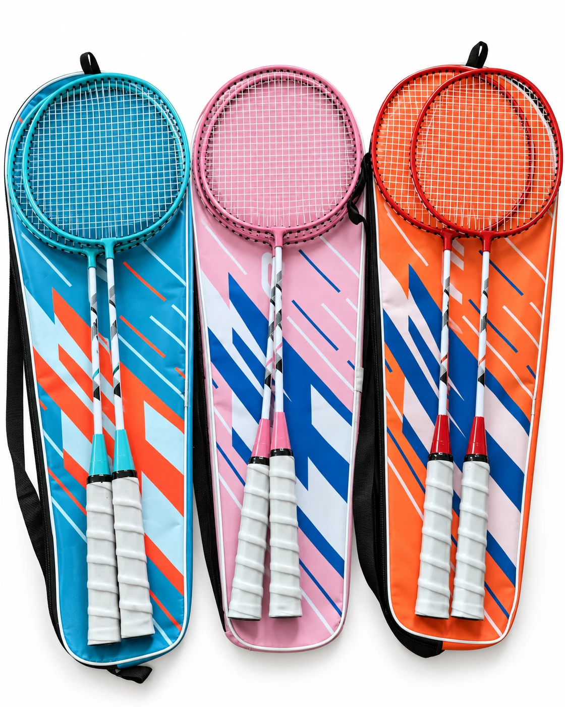 ST-23 Iron Alloy Two-Piece Set with 6 Shuttlecocks