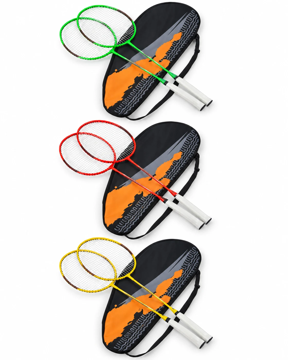 ST-07 Iron Alloy One-Piece Badminton Racket
