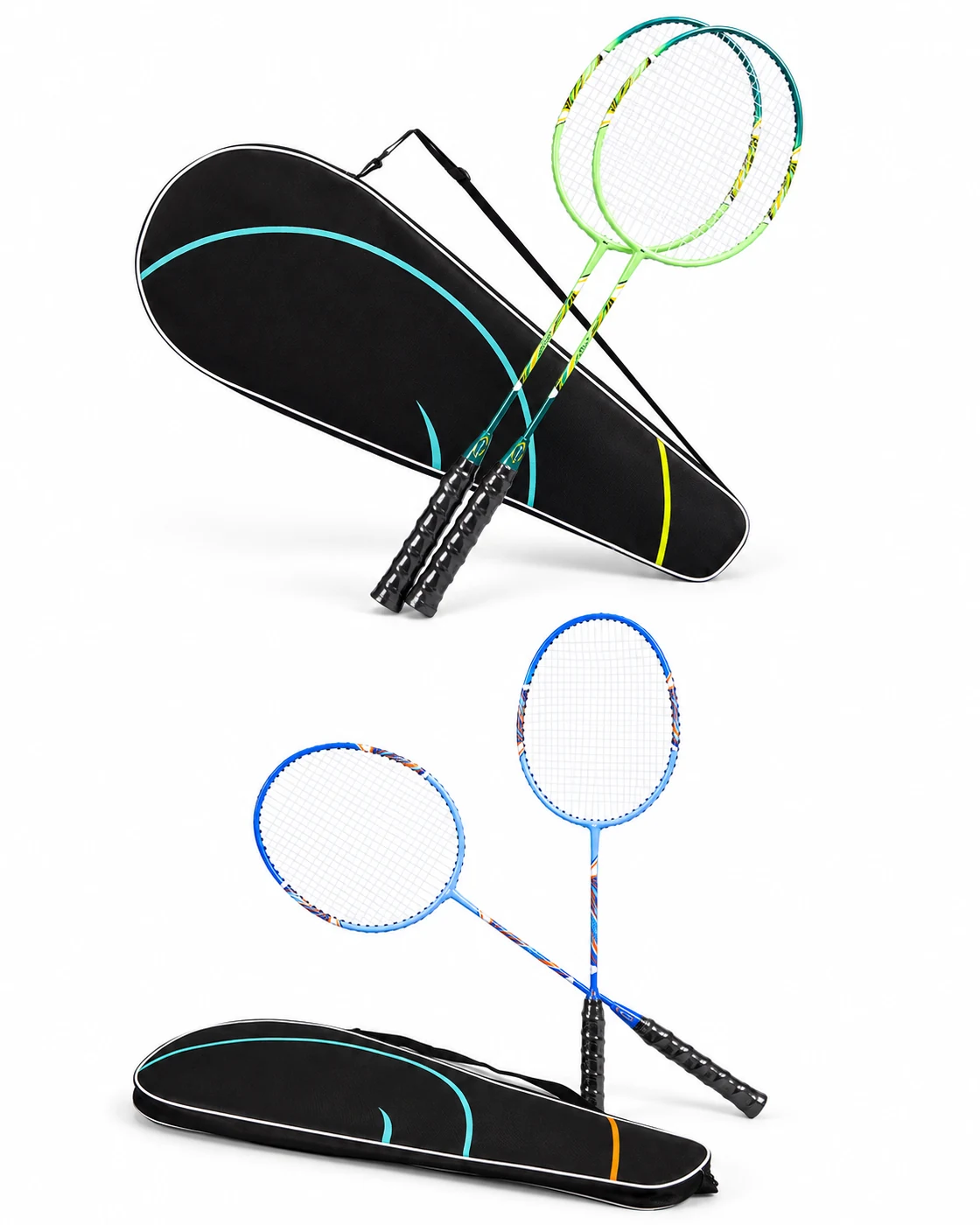 ST-13 Iron Alloy One-Piece Badminton Racket