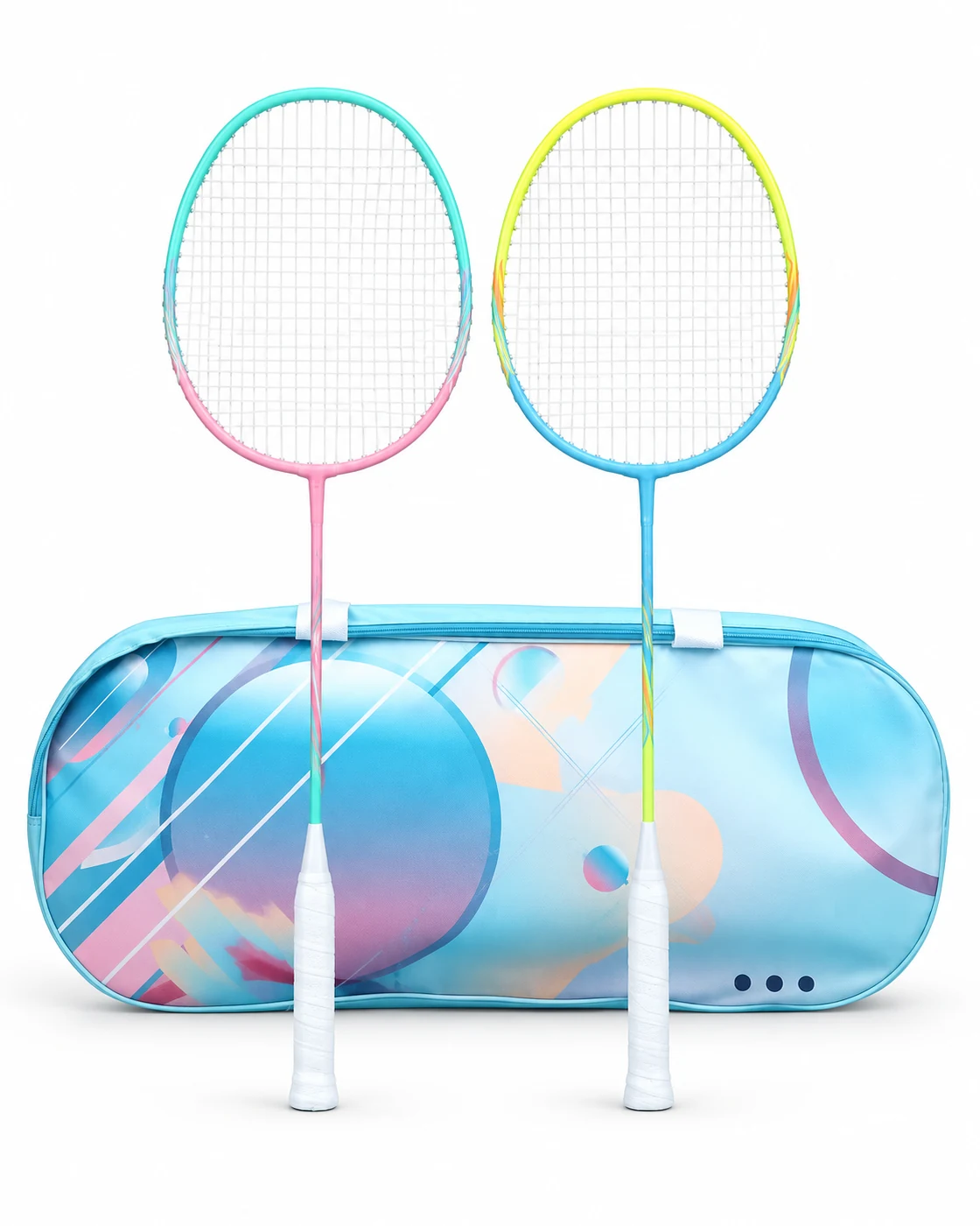 ST-20 Iron Alloy One-Piece Badminton Racket