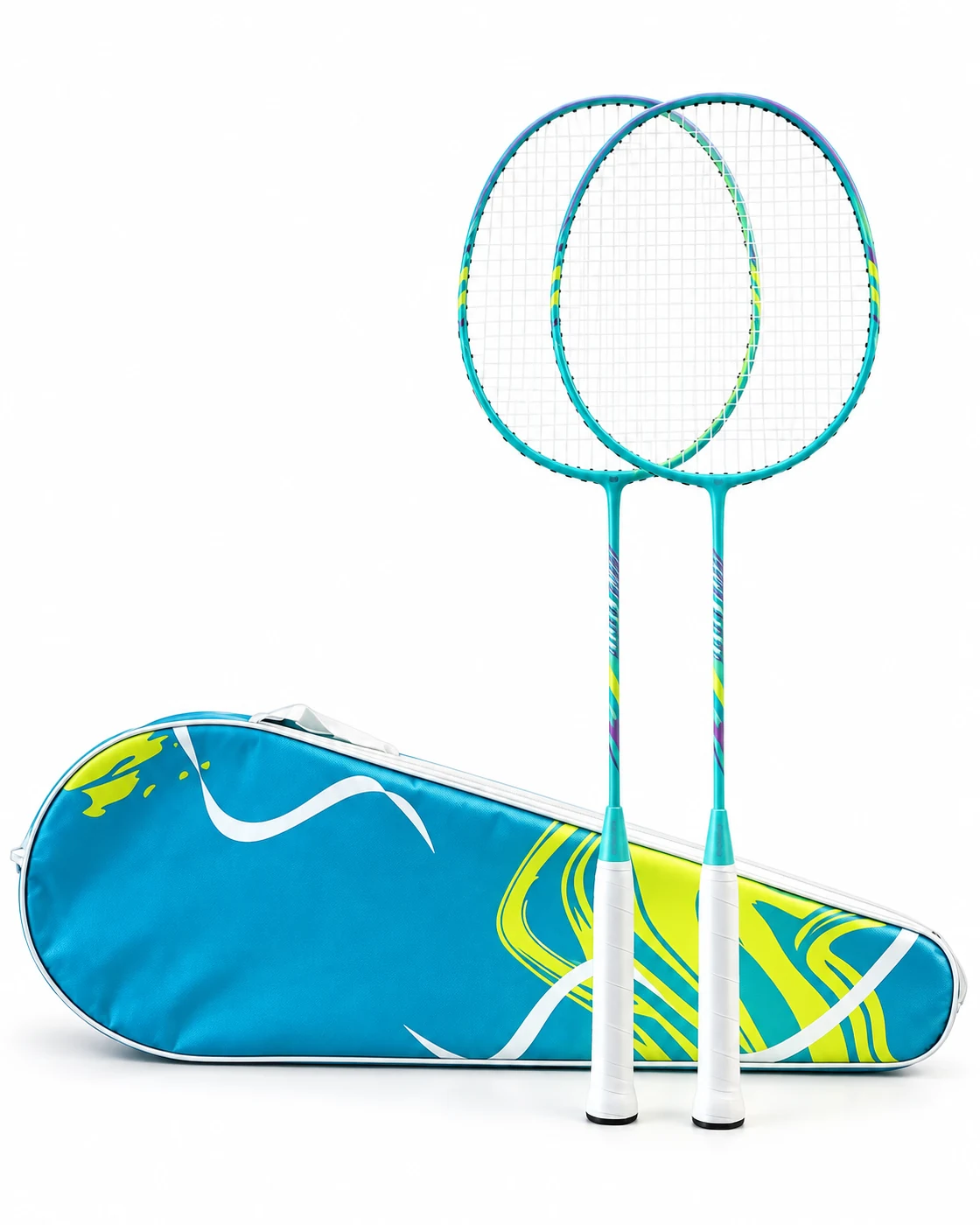 ST-25 Luminous Glow-in-the-Dark Jointless Racket Frame Detail