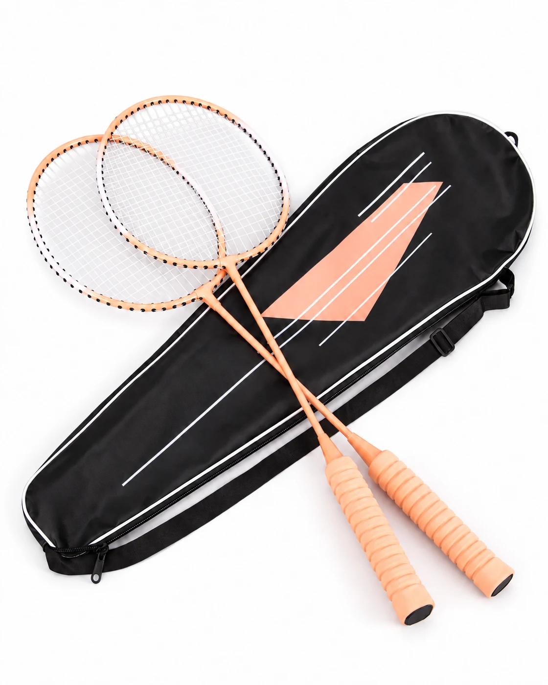 ST-03 Iron Alloy Two-Piece Badminton Racket