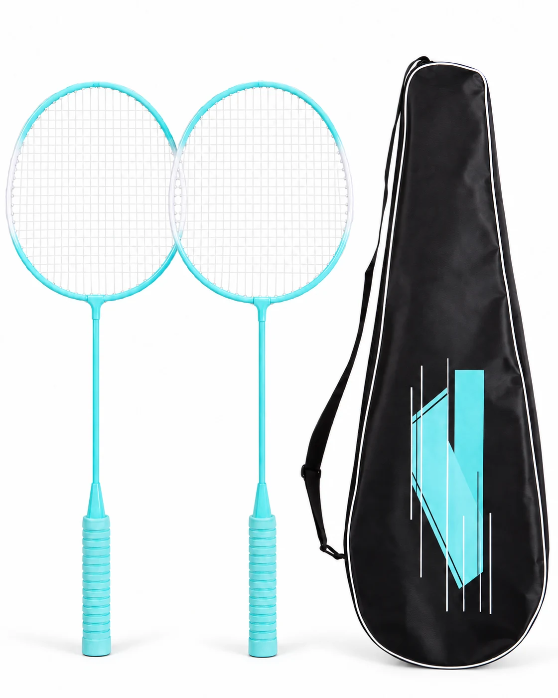 ST-03 Iron Alloy Two-Piece Badminton Racket Frame Detail