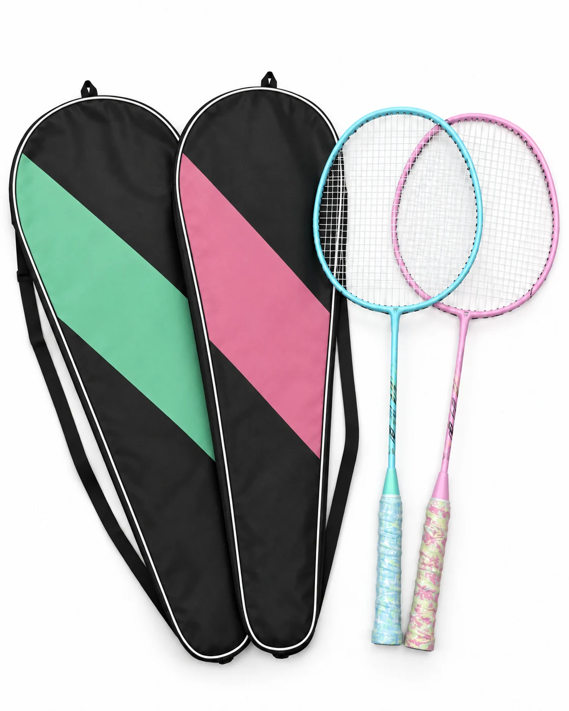 ST-11 Iron Alloy One-Piece Badminton Racket