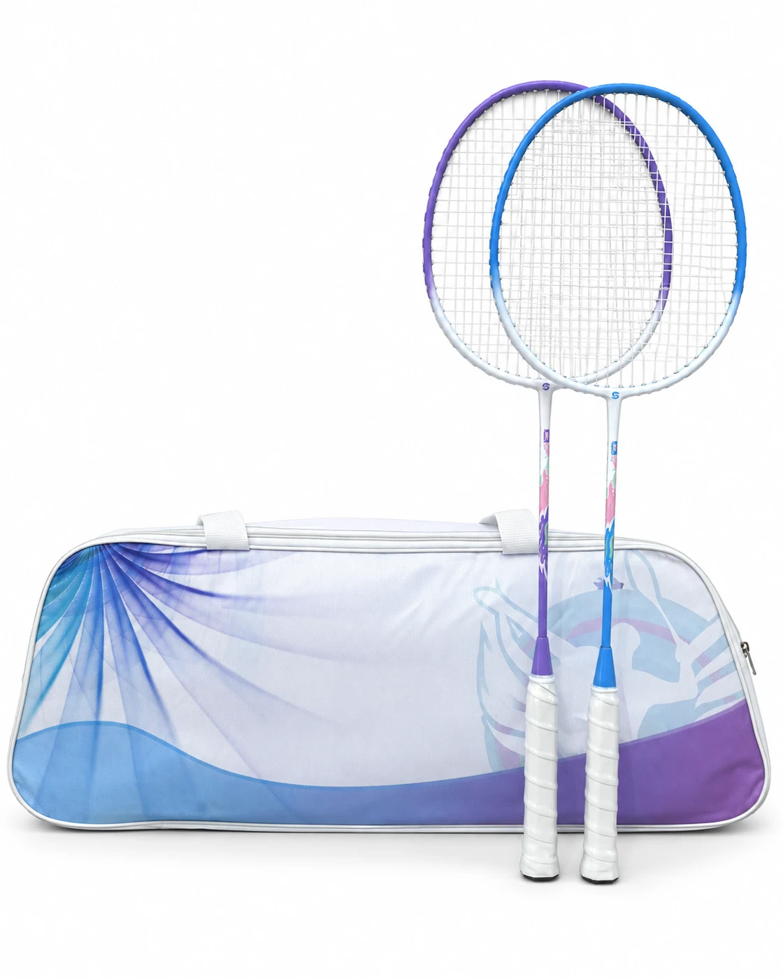 ST-21 Iron Alloy One-Piece Badminton Racket