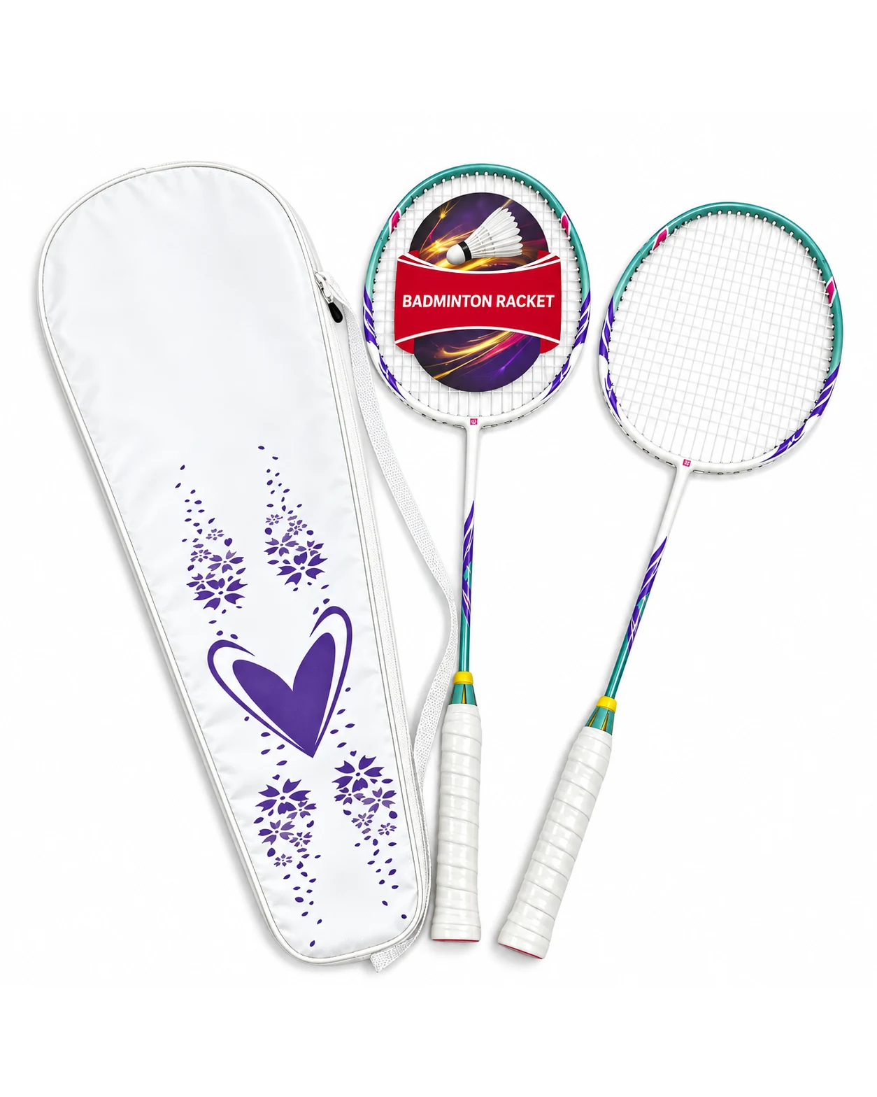CC-03 Carbon Composite One-Piece Durable Badminton Racket View 2
