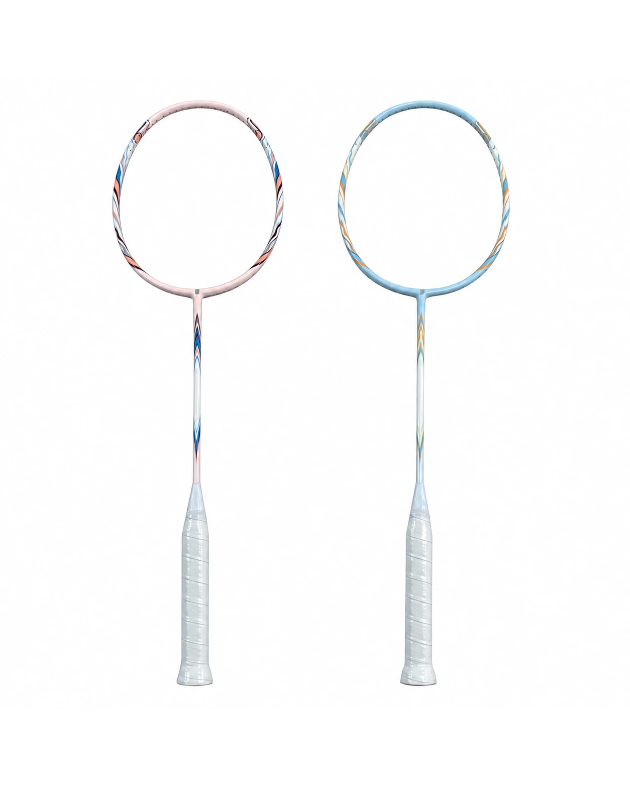 FC-02 Full Carbon Aero Frame Badminton Racket 5U Detail