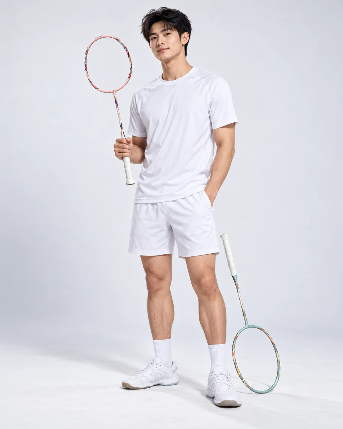 FC-02 Full Carbon Aero-Dynamic Frame Badminton Racket (5U Ultra-Light) View 4