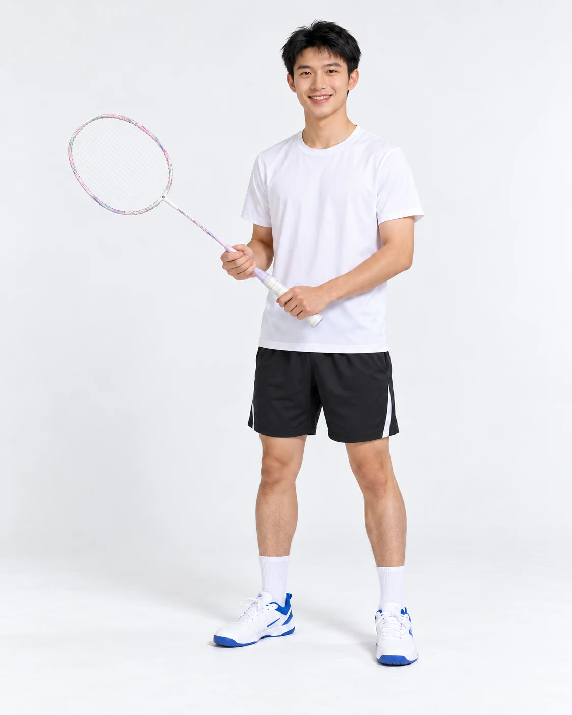FC-03 Full Carbon Aero-Dynamic Frame Badminton Racket (3U Heavy Attack) View 3