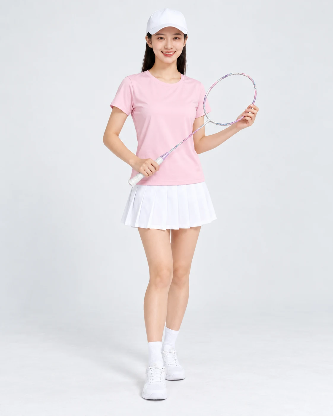 FC-03 Full Carbon Aero-Dynamic Frame Badminton Racket (3U Heavy Attack) View 4
