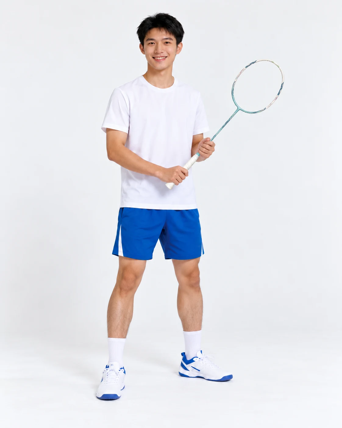 FC-04 Full Carbon Aero-Dynamic Frame Badminton Racket (4U All-Round) View 3