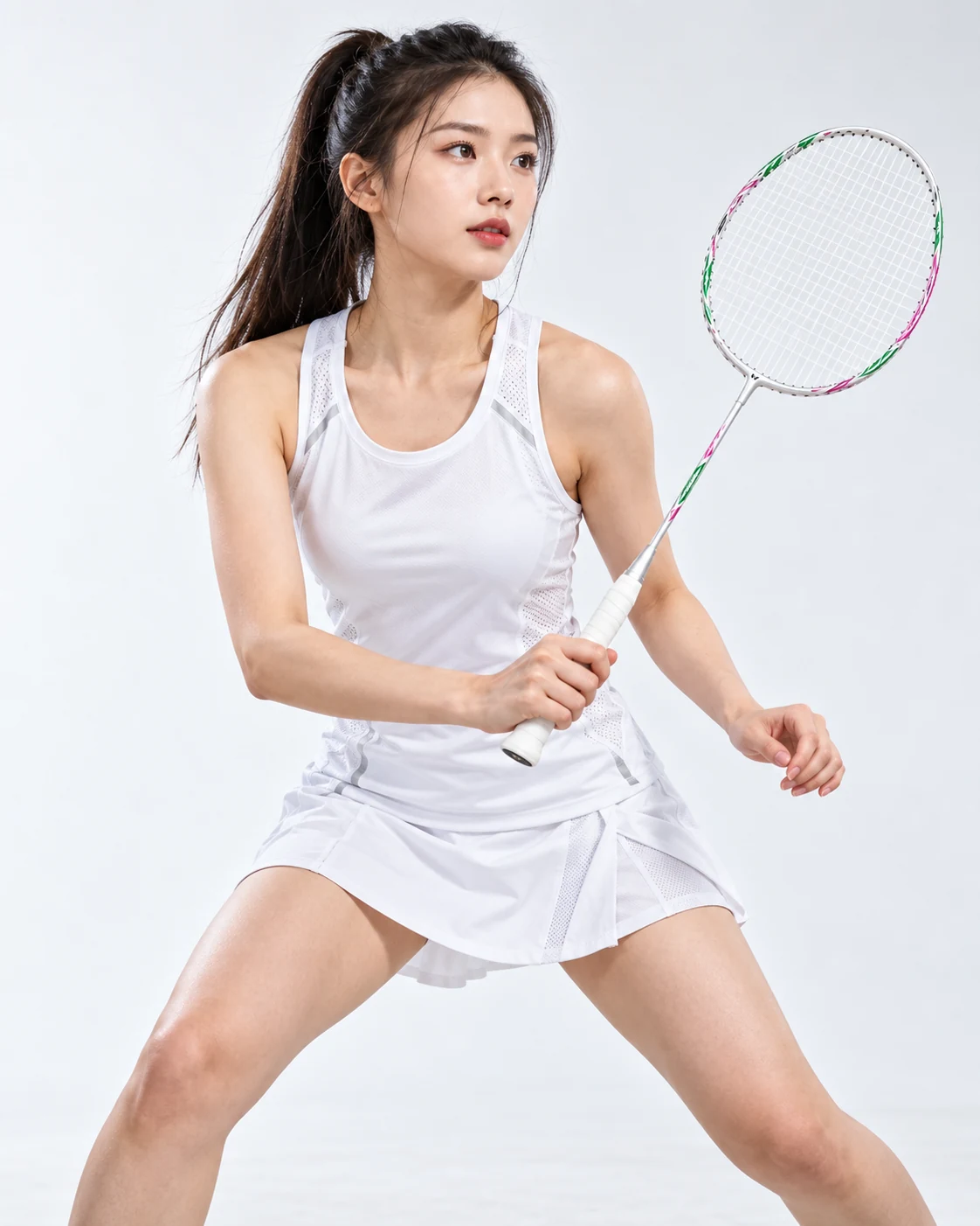 ST-27 Steel Alloy Professional Badminton Racket View 3