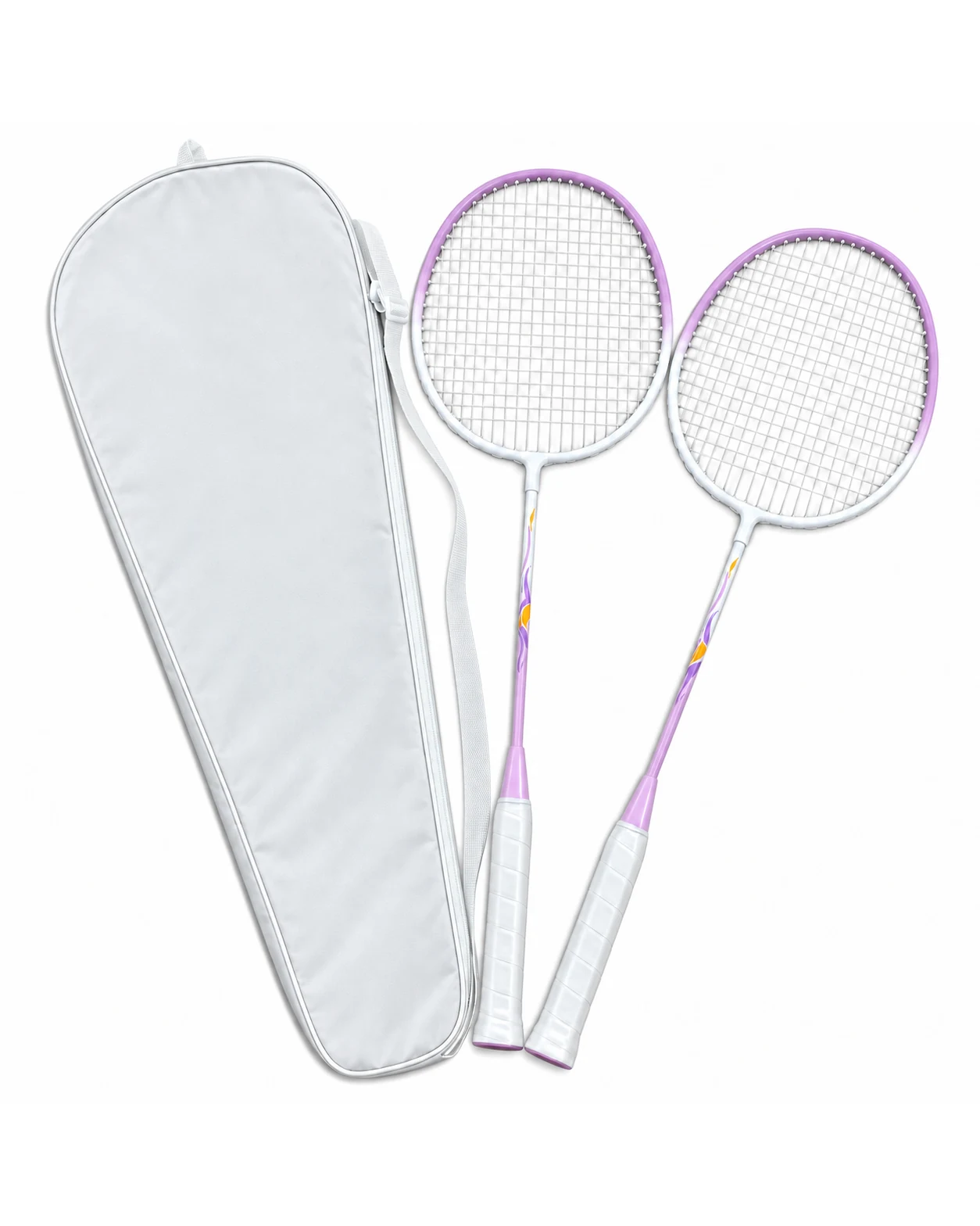 ST-28 Iron Alloy Two-Piece Badminton Racket View 2