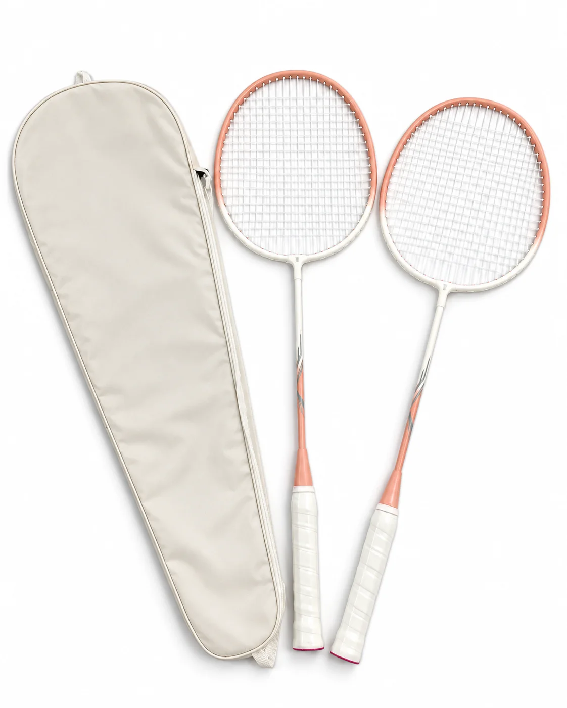 ST-29 Iron Alloy One-Piece Badminton Racket View 2