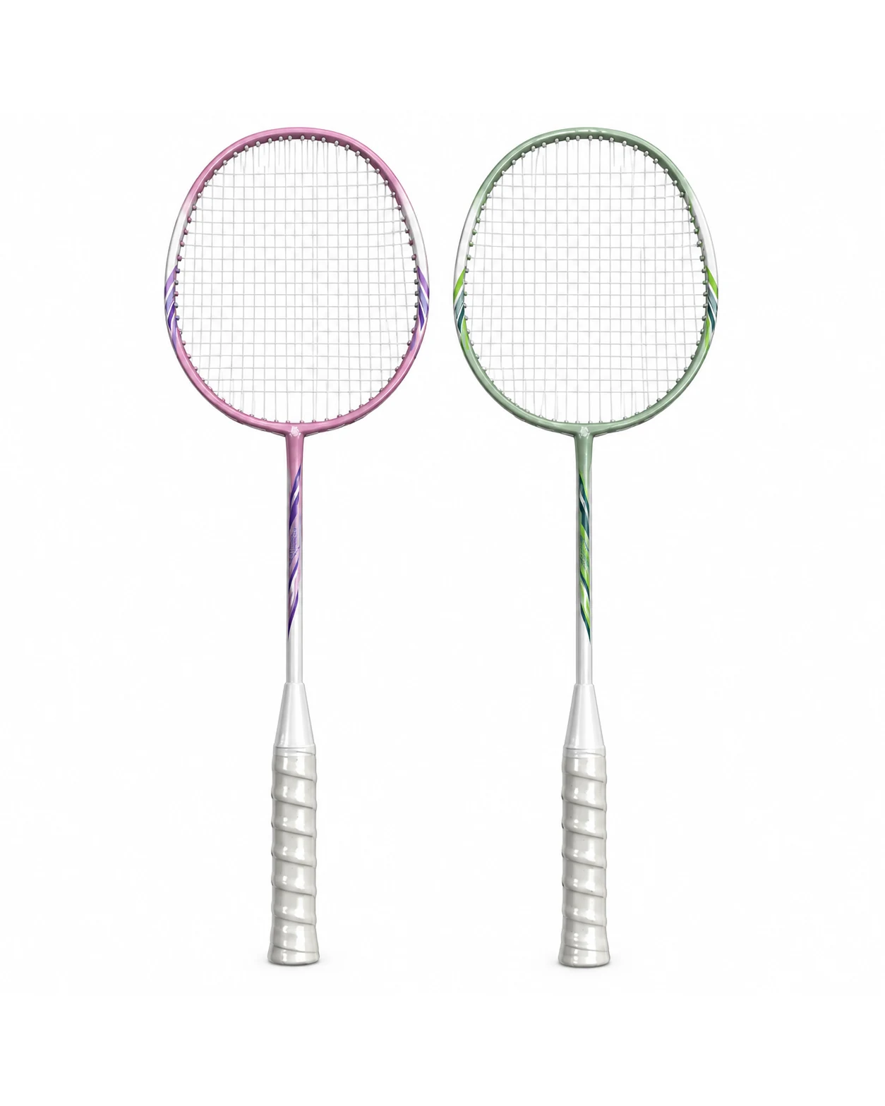 ST-30 Steel Alloy One-Piece Badminton Racket View 2