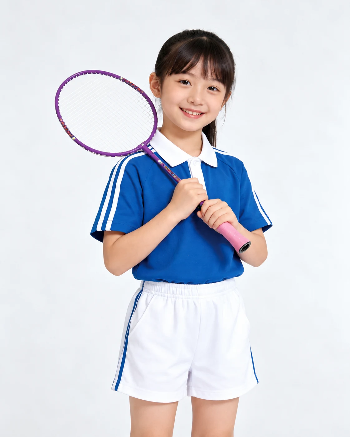 ST-33 Junior Youth Short-Shaft Iron Alloy Badminton Racket View 4