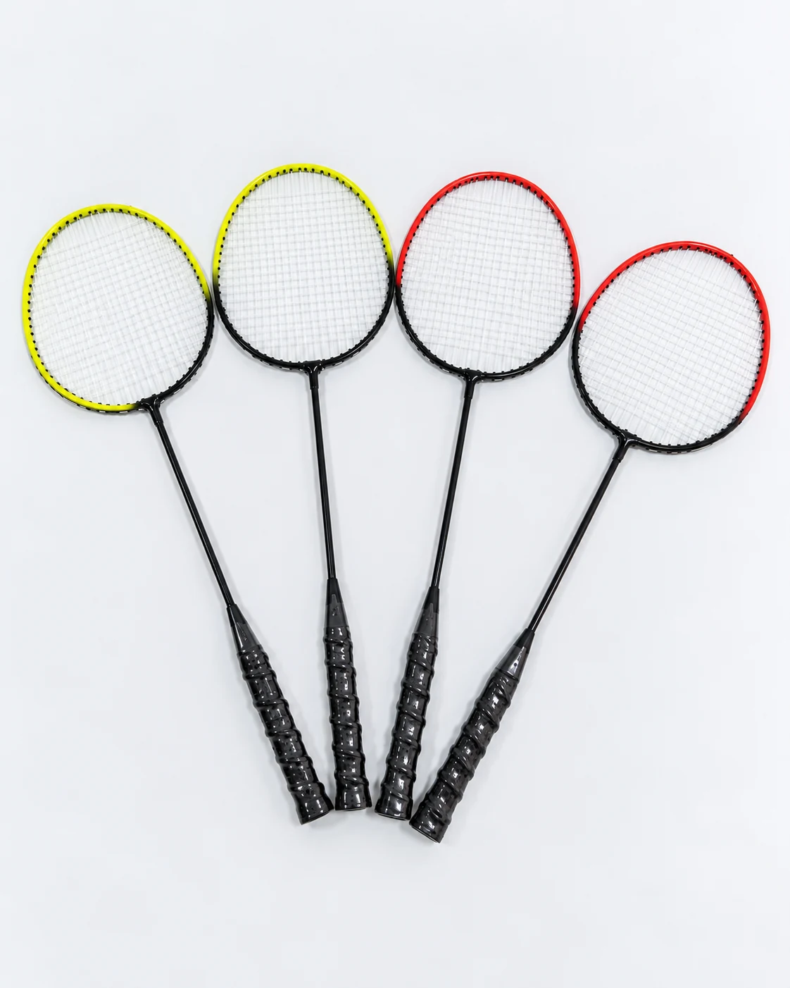 ST-34 Iron Alloy Double Badminton Racket Set View 6