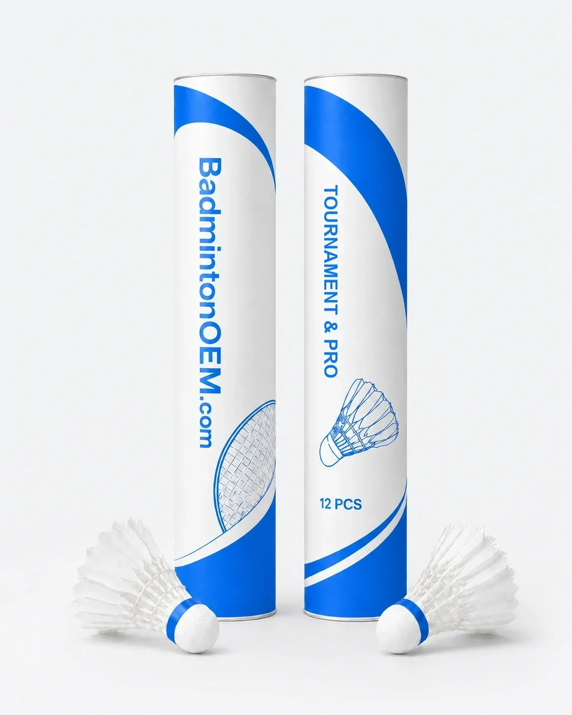 G902 Grade 1 Goose Blade Quills 3-Layer Sandwich Cork Feather Shuttlecock - Badminton Shuttlecock OEM Manufacturer