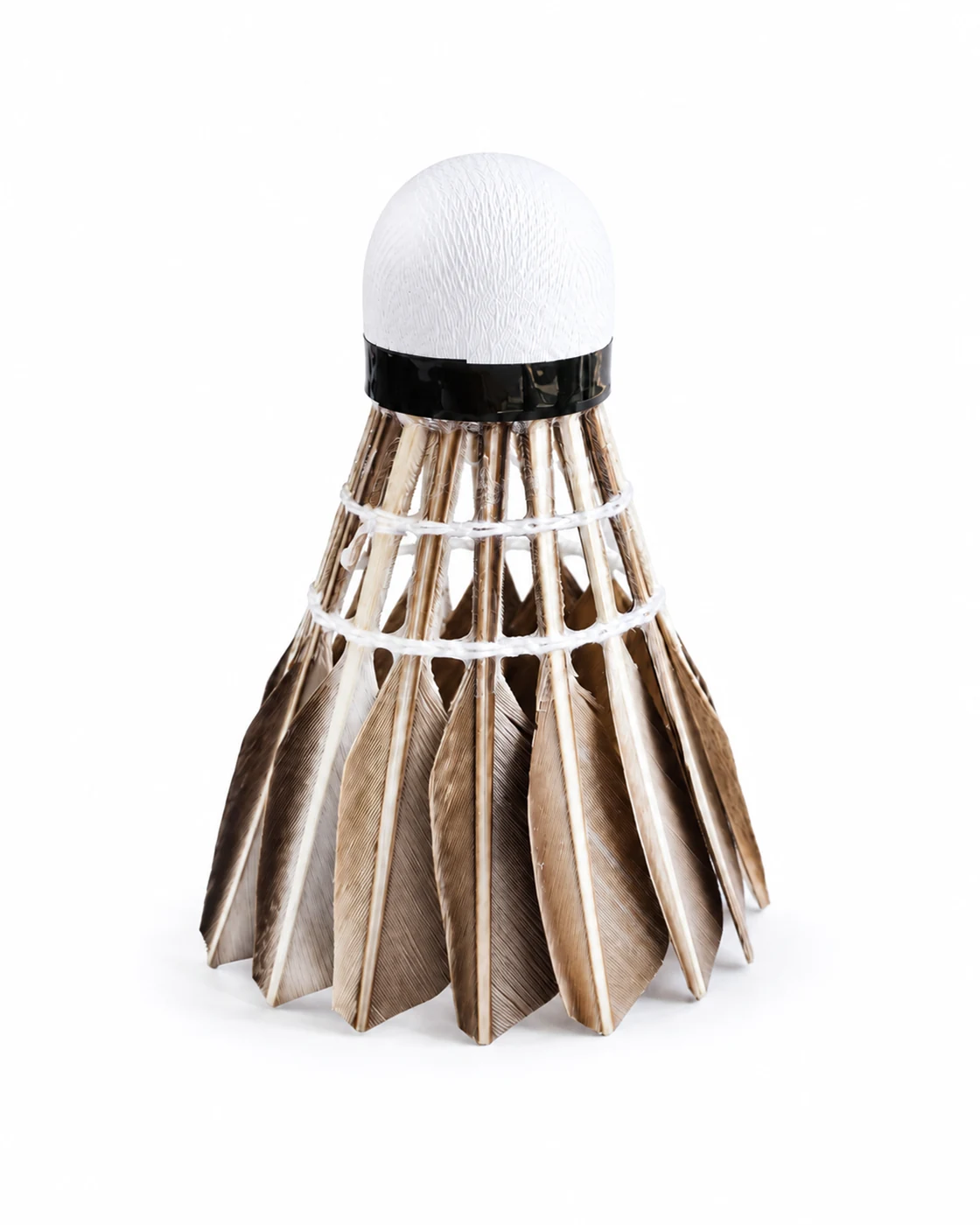 D103 Natural Grey Duck Quills Composite Natural Cork Shuttlecock