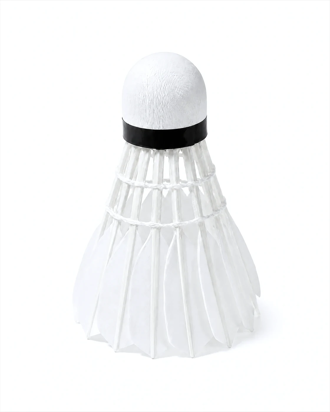 G902 Grade 1 Goose Blade Quills 3-Layer Sandwich Cork Feather Shuttlecock Detail Structure - Badminton Shuttlecock OEM