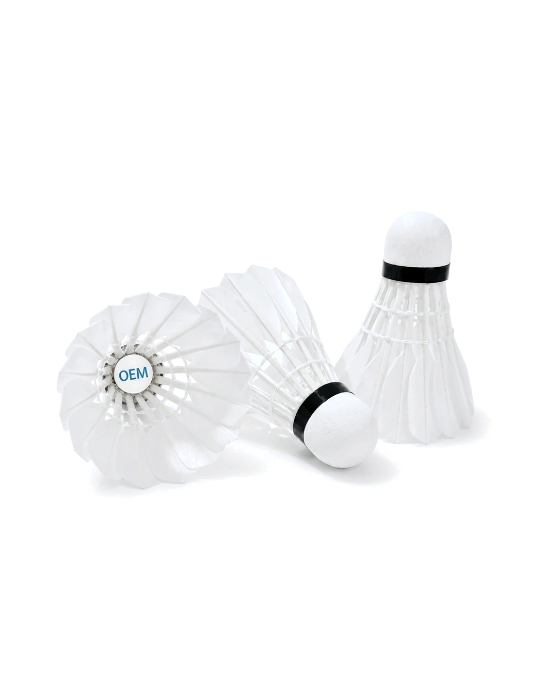 Natural Cork Base & Flight Stability - Badminton Shuttlecock OEM